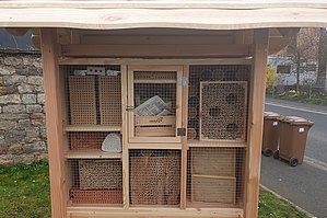 Wild-Bienenhotel in Karlstadt